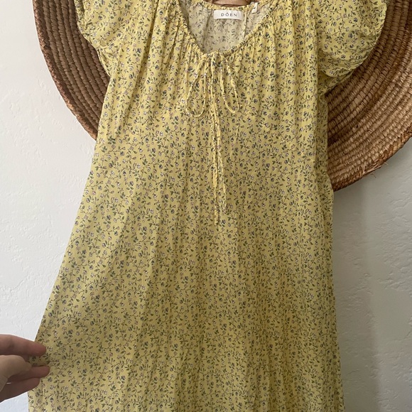 Doen Sofia Dress in Moonflower Floral Sz L - Picture 8 of 11
